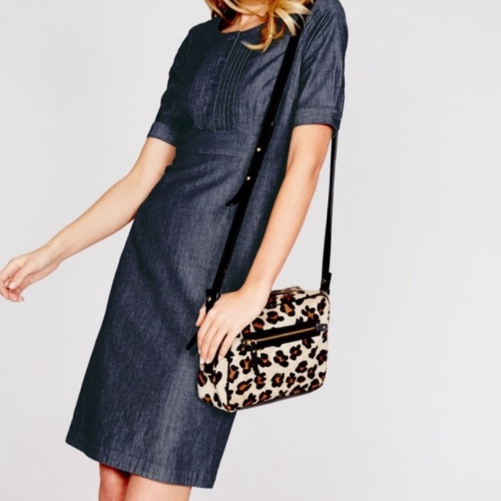 Boden Montmarte Denim Sheath Dress